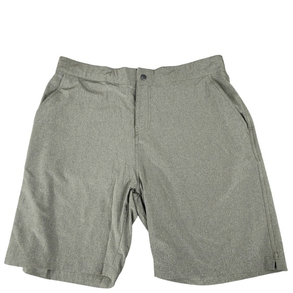 Flylow Short XL Men Gray Hybrid Board Biking Wicking Beach Swim Performance 34x8 - Picture 1 of 12